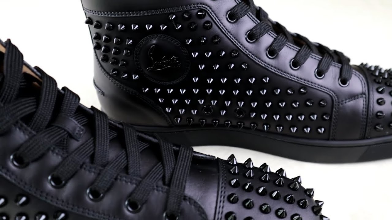 Unboxing: Louboutin AC Lou Spikes Sneakers 