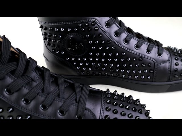 Trying on the NEW £1000 Louboutin spike sock sneakers! 