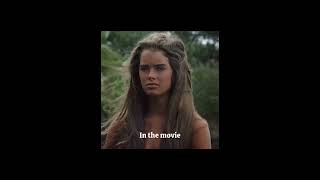 photos vs in the movie #brookeshields #bluelagoon #80s #edit #actress #movie #song #worry #beauty