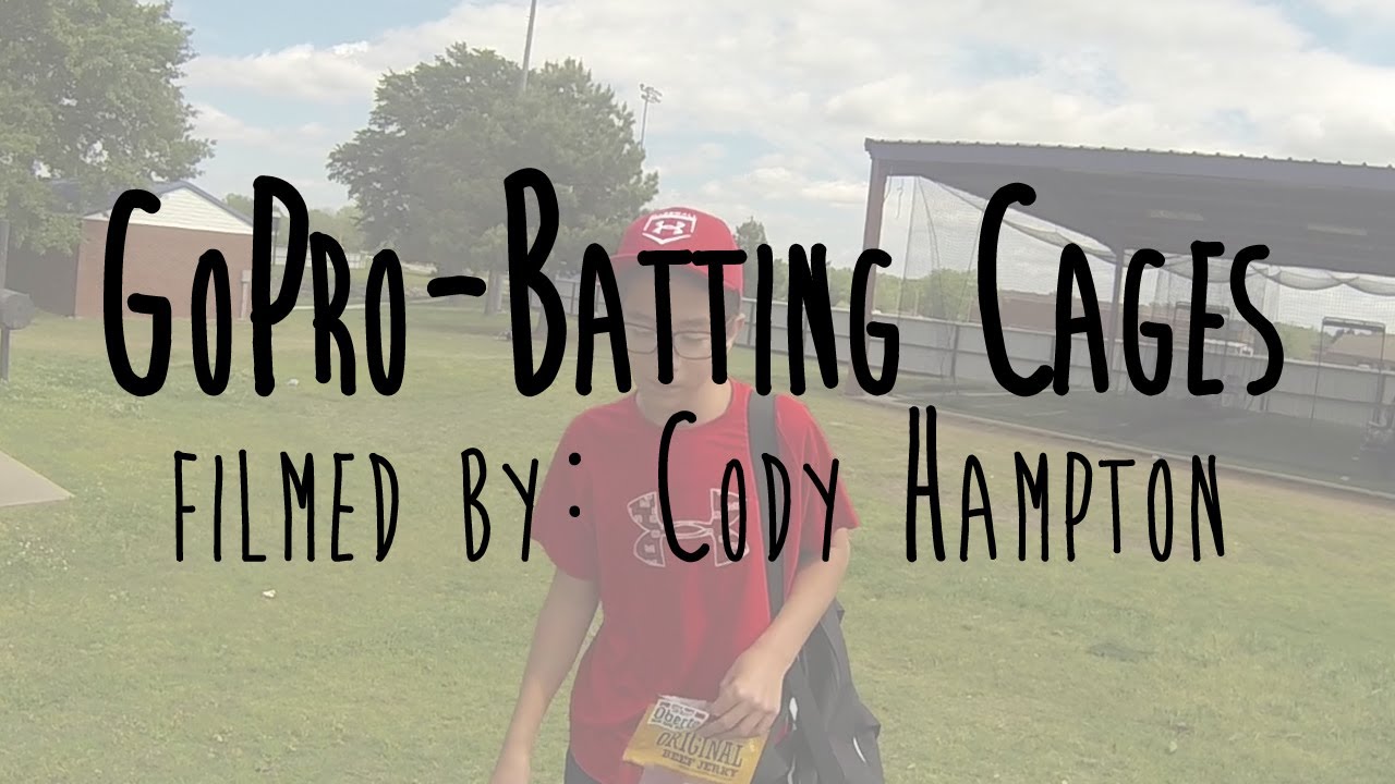 GoPro Greenwood High School Batting Cages YouTube