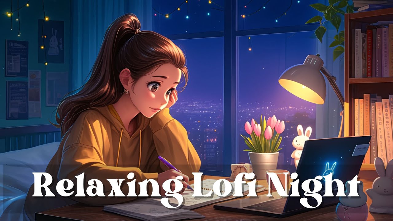 Relaxing Lofi Late Night ~ Lofi Hip Hop Radio ~ beats to relax/study ...