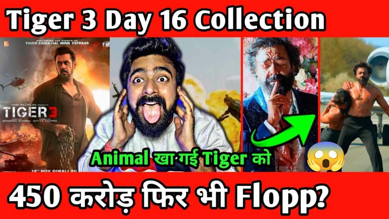 Tiger 3 Box Office Collections Tiger 3 Box Office Collection Day 16