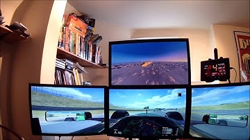 iRacing Eyefinity POV FullHD with Rollei Bullet Pro HD 1080p