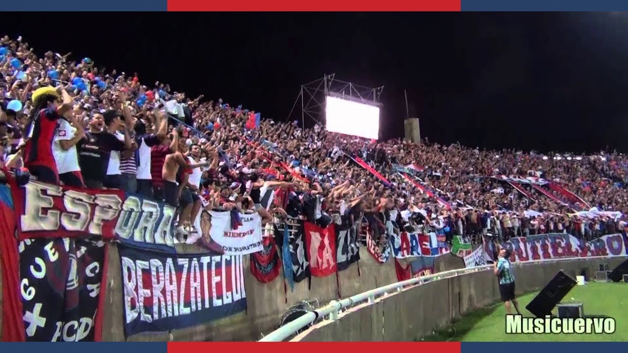 San Lorenzo 0 Arsenal 3 Recibimiento Cuervo sos mi alegría mi locura vos sos mi vida Esp/Eng/Por/Ita