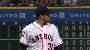 BOS@HOU: McHugh limits Sox to two over seven frames