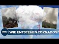 TORNADO IN TSCHECHIEN: So entstehen solche gewaltigen Wirbelstürme!