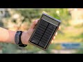 How to Make a Solar Powered Power Bank - 10000mah