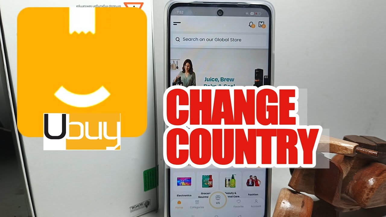 How To Change Country On Ubuy App