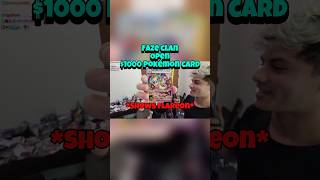 Faze Clan Open 10,000 Pokémon Card Faze Clan Open 10,000 Pokémon Card