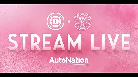 AutoNation Pre-Match Show: Chicago Fire vs Inter Miami CF