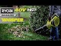 45% More POWER Than Gas | RYOBI 40V HP Brushless 730 CFM Whisper Series Blower