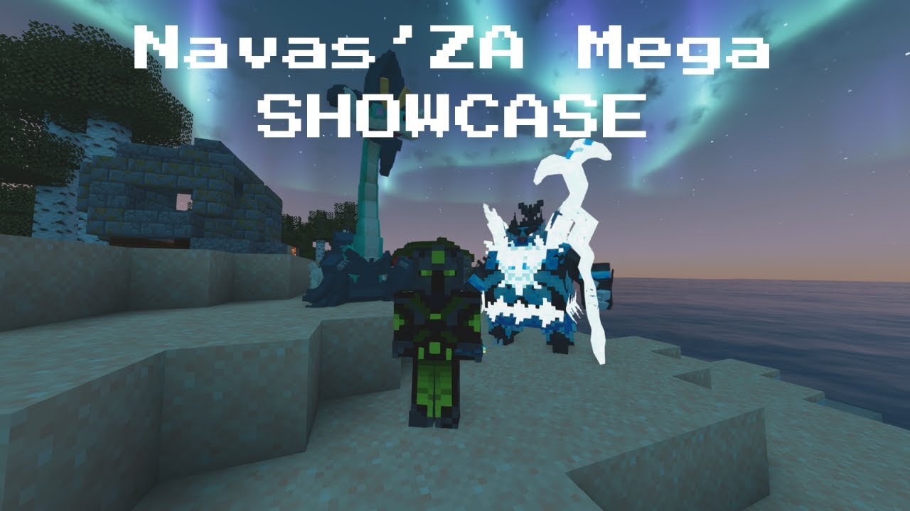 Legends ZA MEGAS IN COBBLEMON!! Navas' ZA Mega Addon/datpack showcase