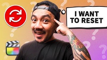 How to Reset Final Cut Pro to Default Settings