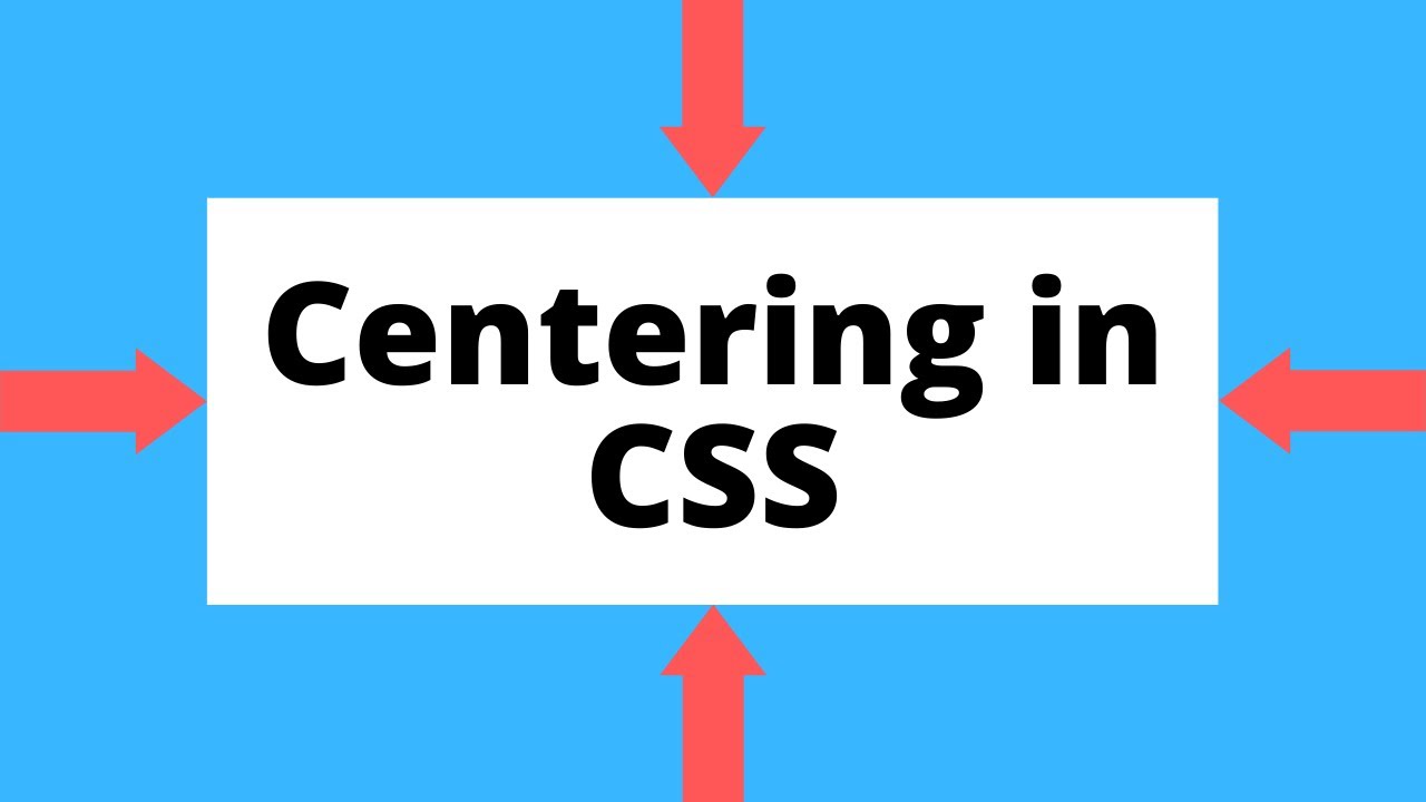 How to center things in CSS | Centering in CSS