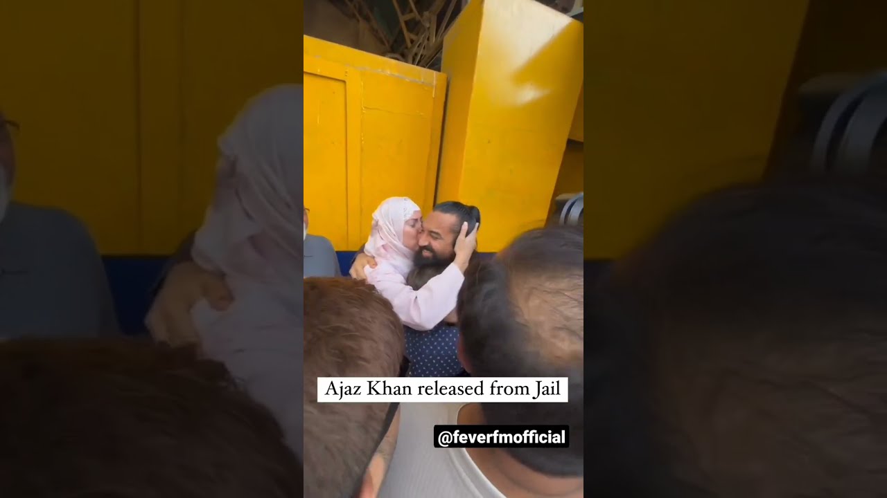 Ajaz Khan released from jail