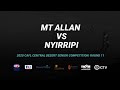 Mt Allan vs Nyirripi: Round 11 - 2020 TIO CAFL Central Desert Senior Competition