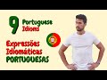 9 Expressões idiomáticas portuguesas // Aprende português