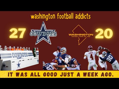 It was all good just a week ago…