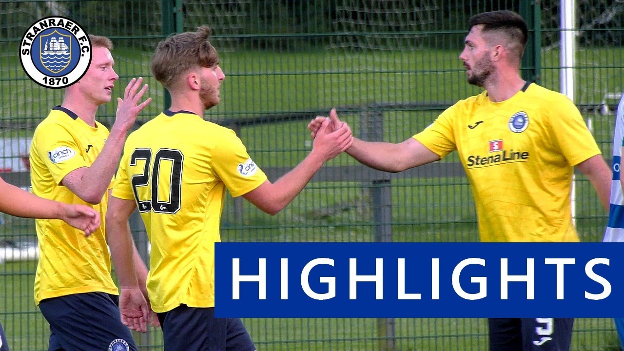 Highlights | Kilwinning Rangers 1-4 Stranraer, 11 July 2023 - YouTube