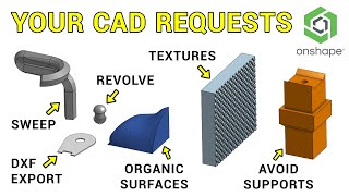 Answering your CAD requests  - 3D design for 3D printing pt9