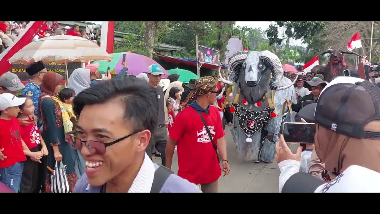 KARNAVAL 17 AGUSTUS 2023 YANG KE 78 DI KECAMATAN SUKARESMI CIANJUR