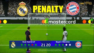 Real Madrid vs Bayern Munich - Penalty Shootout | UEFA Champions League Semi Final |Video Simulation