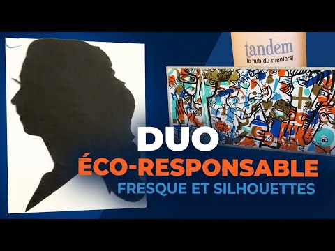APEC MARSEILLE - DUO éco-responsable MY ART BOX - Fresque et Silhouettes par Christophe Chazot