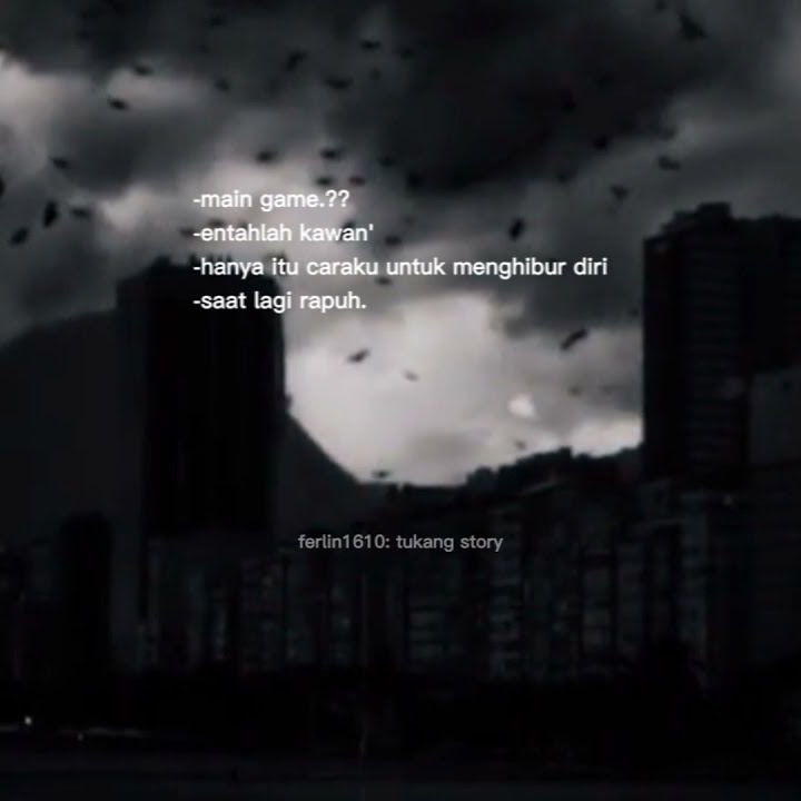 story wa menghibur diri saat lagi rapuh
