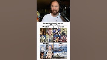 Female Video Game Characters From Different Places