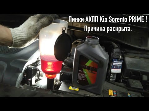 Пинается АКПП нового Kia Sorento PRIME