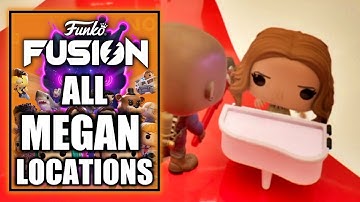 Funko Fusion - All 7 Megan Locations - Unlock Megan & Frendzied Furry Flinger Weapon