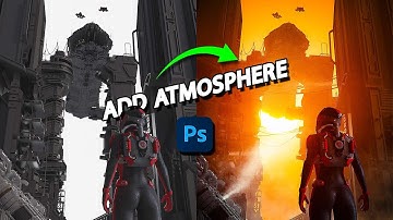 Atmosphere effect in Photoshop