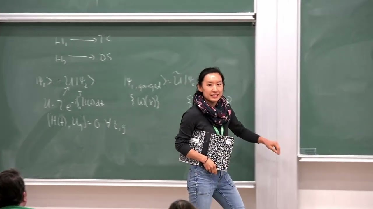 Dr. Carolyn Zhang | Boundaries, SPTs, and topological order in lattice models - Lecture 3