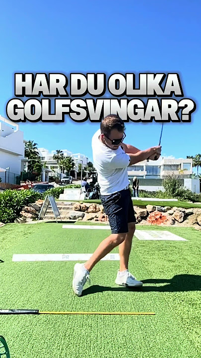Hur olika är dina svingar? #golf #shorts
