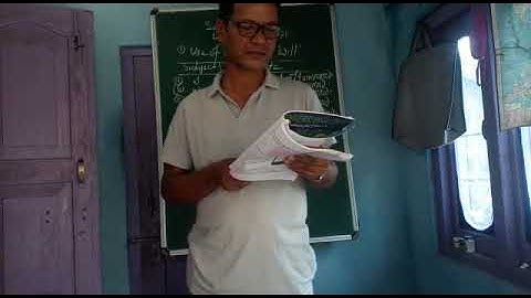 Class -5 ( English)  lesson -3 for Bodo medium students.