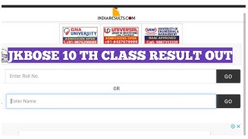 HOW TO CHECK JKBOSE 10TH CLASS RESULT 2022......RESULT OUT