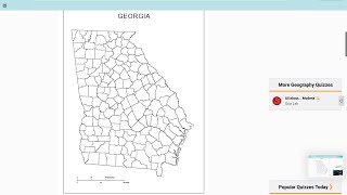 All 159 Georgia County Seats From Memory