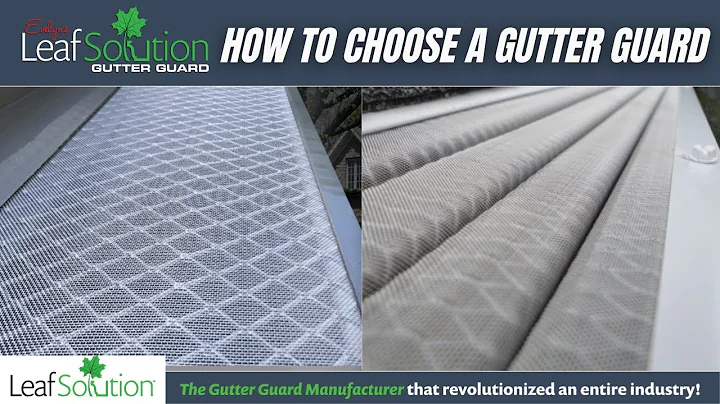 How to choose a Gutter Guard | Gutter Guards that work