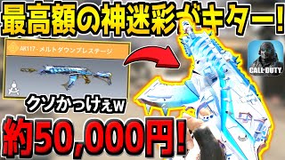 今シーズン最高額のレジェ迷彩！約50,000億万円のAK117メルトダウンプレステージが特殊サイト付きでカッコよすぎる。【CODモバイル】