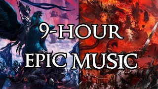 &#39;From Heaven to Hell&#39; - 9 hours Epic Music mix (a trailer music journey)