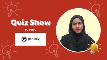Tutorial: Using Genially feature to apply Quiz Show