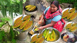करेले का भरवा सिर्फ एक चीज डाले करेला नही लगेगा कड़वा-करेले का भरवा बनाने की रेसिपी Karele Ka bharva screenshot 4