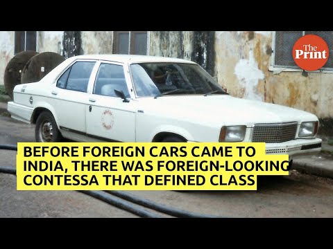 Before foreign cars came to India, there was foreign-looking Contessa that defined class