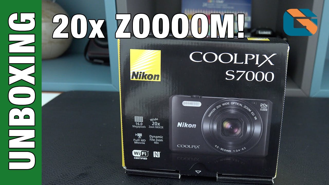 Nikon Coolpix S7000 Unboxing & First Look #Nikon