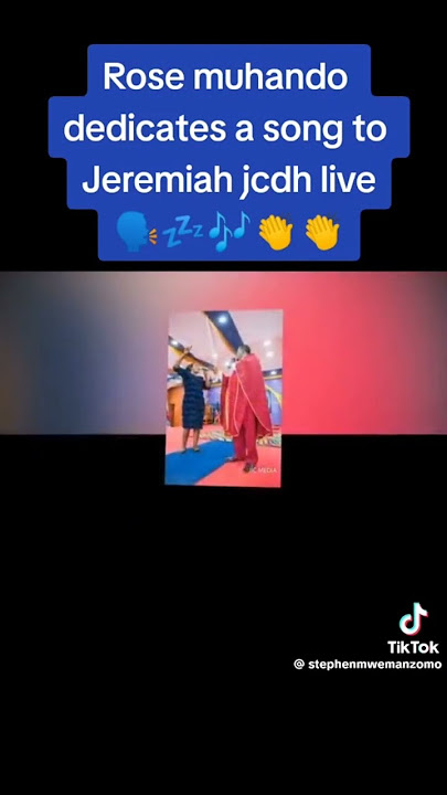 rose muhando dedicates a song to pastor Jeremiah #jeremiah na fimbo #trending #viral #new