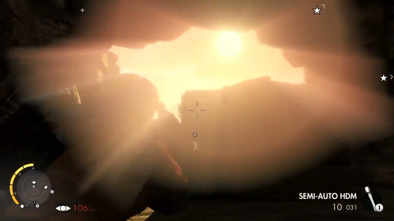 Sniper Elite 3 Halfaya Pass SPEEDRUN 8 min / 1080P60 quality