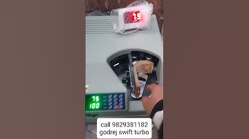 Godrej table top bundle note counting machines