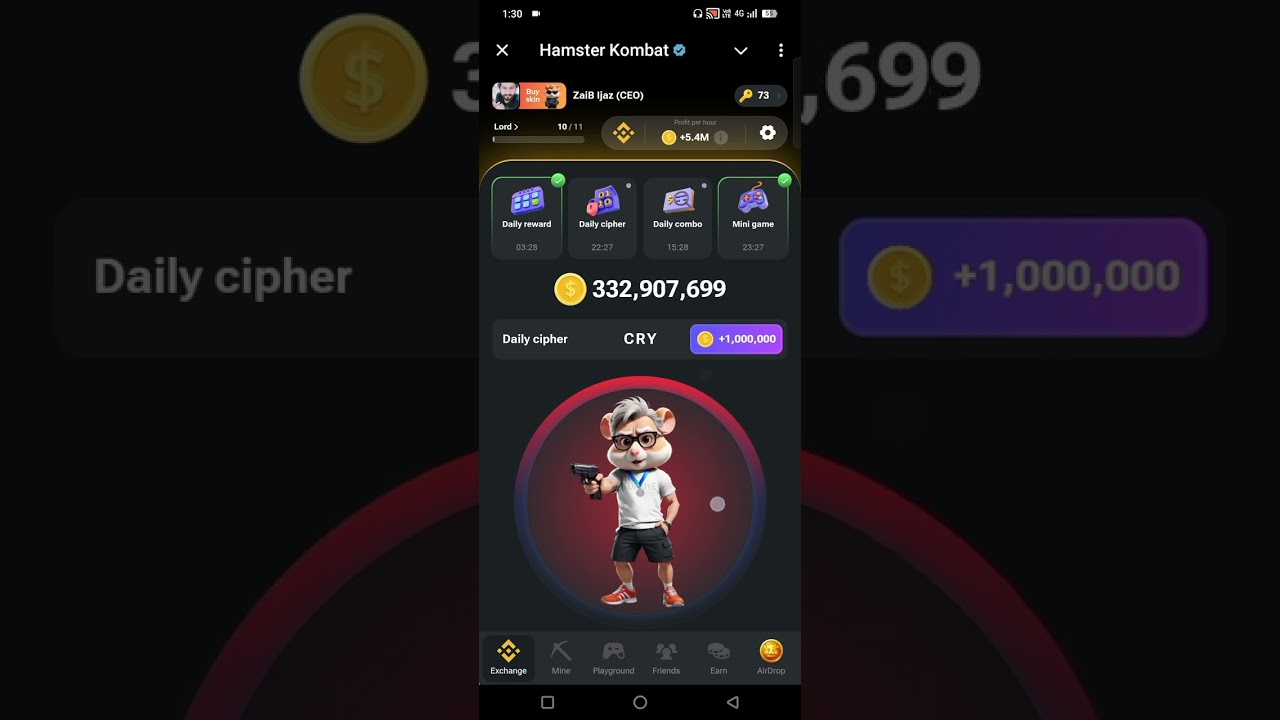 Hamster Kombat Daily Cipher Code 9 August