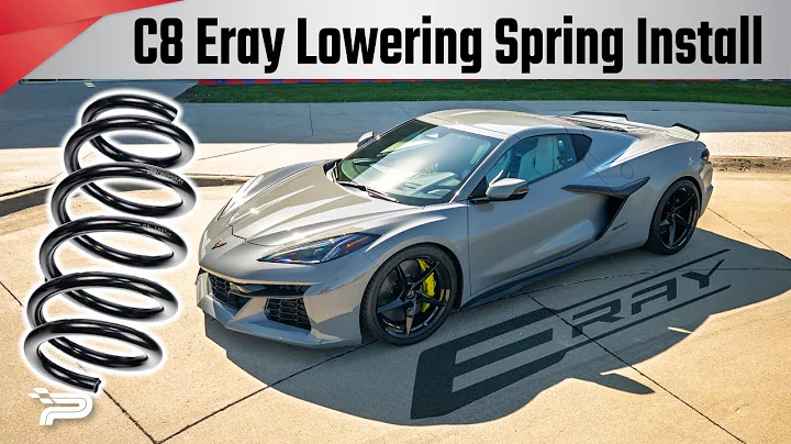 C8 Eray Lowering Spring Install - Paragon Performance