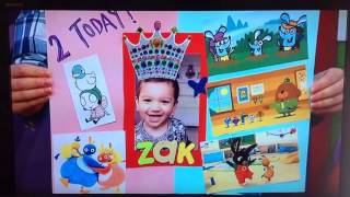 Cbeebies Birthdays 25.04.2016 Presented By Rebecca
